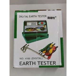 DY4100 เครื่องวัดค่าความต้านทานดิน วัดกราวนด์ สายดิน แบบดิจิตอล ออกใบกำกับภาษีได้