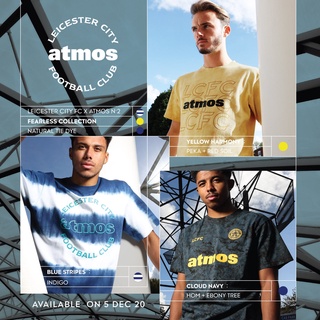 LCFC X Atmos Natural Tie-Dye T-Shirt เสื้อยืดลายมัดย้อม