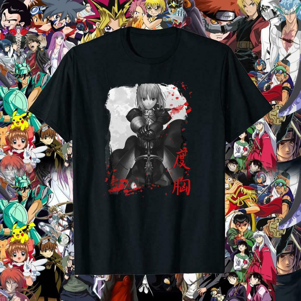 Fate Saber Saber อะนิเมะ Fate Fate Stay Night มังงะเสื้อยืด