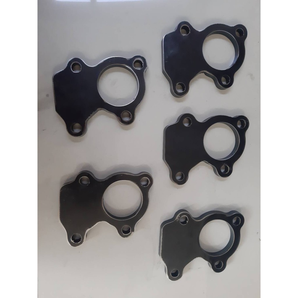 หน้าแปลนฐานท่อไอเสียเทอร์โบ เทอร์โบ F55v โข่งหลังเบอร์ 12 และ 15 F55 หน้าแปลนท่อไอเสีย (รับสินค้า ตร