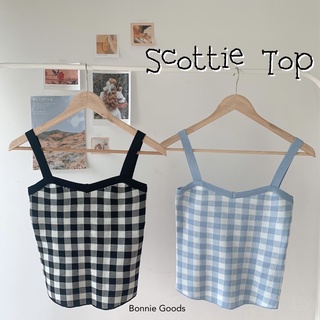 Bonnie Goods|Scottie Top เสื้อสายเดี่ยวลายสก็อต