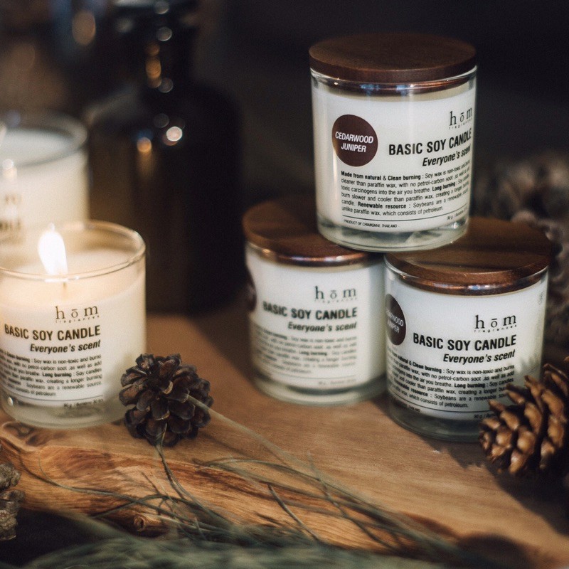 เทียนหอม Soy Candle - Cedarwood Juniper