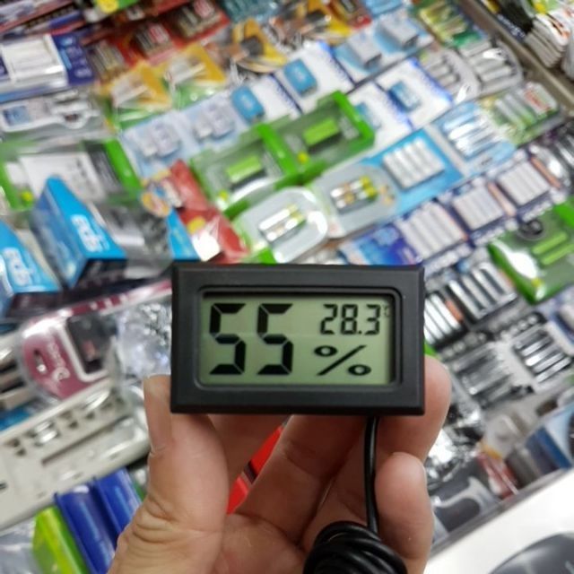 เครื่องวัดอุณหภูมิ ความชื้น ขนาดเล็ก  Digital  Thermometer and Hygrometer