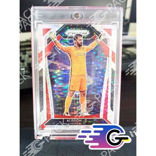 การ์ดนักฟุตบอล  Panini Prizm Premier League  alisson BREAKAWAY liverpool (แถม Topload+teambag)