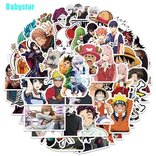 (Babystar) สติกเกอร์ ลายการ์ตูนอนิเมะคลาสสิก สําหรับติดตกแต่งแล็ปท็อป สเก็ตบอร์ด 50 ชิ้น