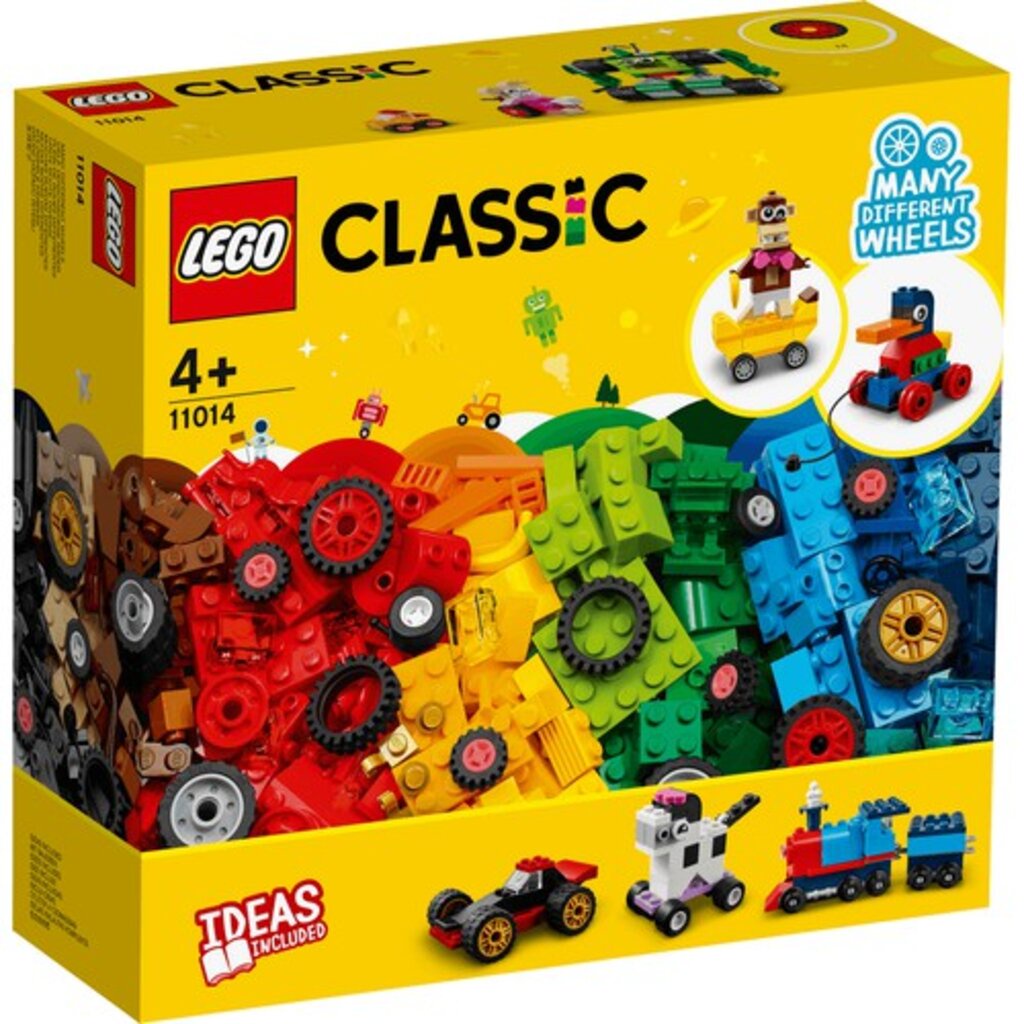 (เลโก้) LEGO Classic Bricks And Wheels 11014