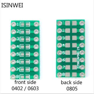 อะแดปเตอร์แปลง SMT DIP 0805 0603 0402