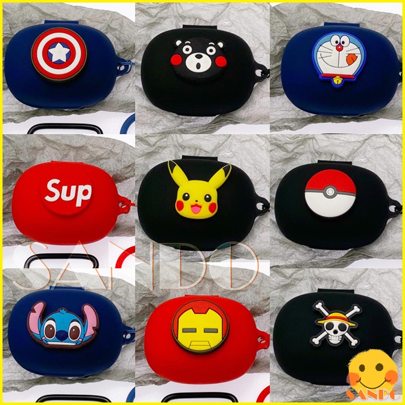 Edifier X3S หูฟังบลูทูธ เกราะป้องกัน เคสซิลิโคนอ่อนนุ่ม ฝาครอบป้องกันหูฟังการ์ตูน