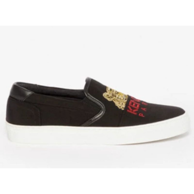 รองเท้าผ้าใบปักเสือ Kenzo Spring-Summer