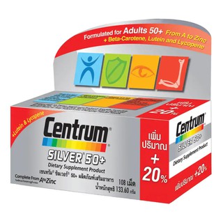 Centrum Silver 50+ (108 เม็ด)