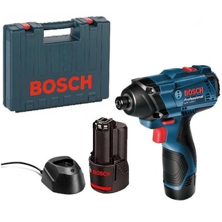 สว่านไขควง สว่านไขควงกระแทกไร้สาย BOSCH GDR 120-LI 12V ( พร้อมแบตเตอรี่ 2 ก้อน )