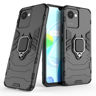 Realme Narzo 50i Prime เคส พลาสติกแบบแข็ง Silicone Hard Plastic Armor Back Phone Cover Realme Narzo 50i Prime กรณี ฝาครอบ Shockproof