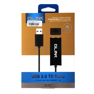 Converter USB3.0 TO RJ45 10/100/1000 GLINK (GL015) &amp; Converter USB3.0 TO RJ45 10/100/1000 GLINK (GL015A)