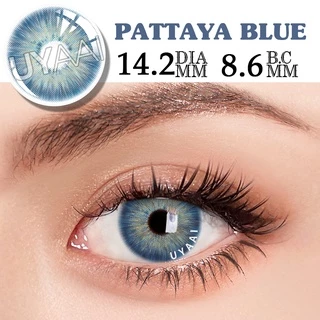 UYAAI คอนแทคเลนส์คอสเพลย์ PATTAYA BLUE 2 ชิ้น ต่อคู่