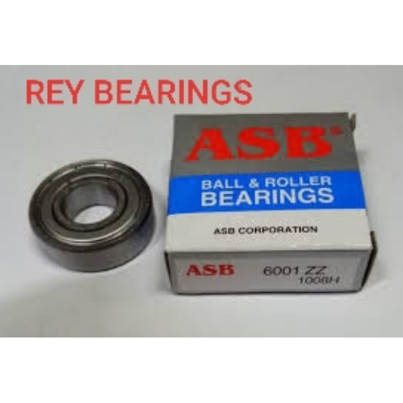 Bearing 6001 ยี่ห้อ zz ASB