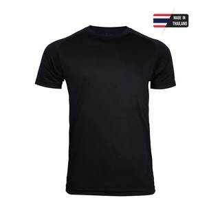 เสื้อคอกลม เสื้อรองใน คอกลมไหล่สโลป ผ้าไมโคร 100% สีเขียวขี้ม้า สีขาว สีดำ สีกรม ใส่สบาย ระบายเหงื่อได้ดี