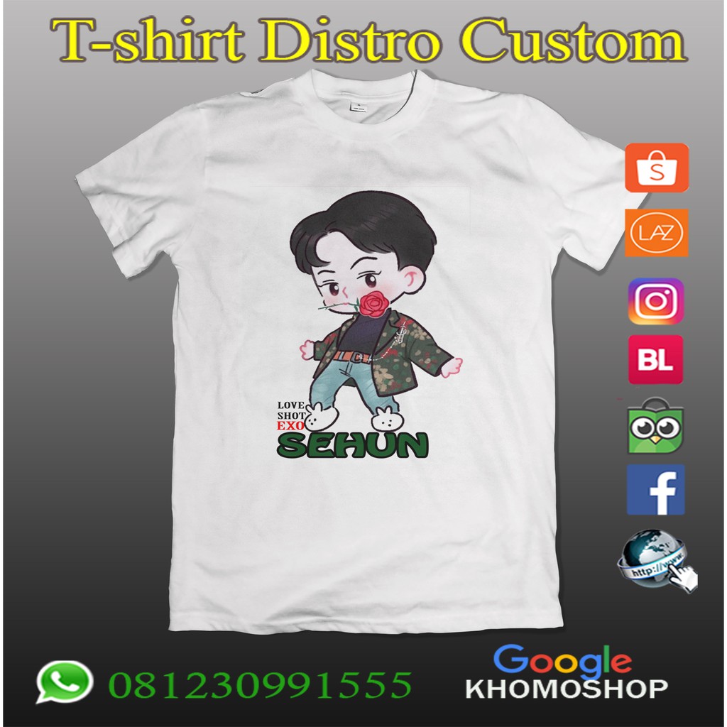 เสื้อยืด Exo sehun**