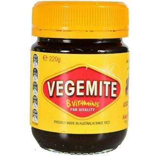 เวจจีไมต์ ซอสสำหรับหมัก จิ้ม ทำน้ำเกวี่  Vegemite ขนาด 220กรัม