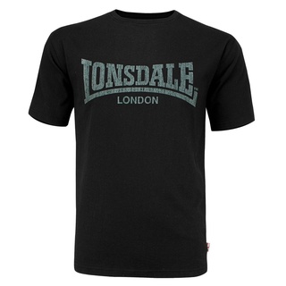 『Trendy Wild Style』Lonsdale เสื้อยืดลําลอง ผ้าฝ้าย แขนสั้น ทรงหลวม คุณภาพสูง แฟชั่นสําหรับผู้ชาย