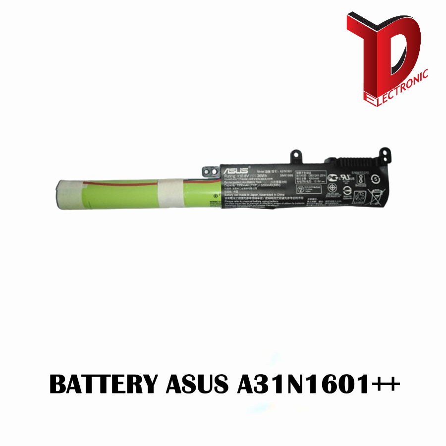 BATTERY ASUS A31N1601++ ของแท้ K541U X541S X541U R541U F541UA / แบตเตอรี่โน๊ตบุ๊คเอซุส แท้ (ORG)
