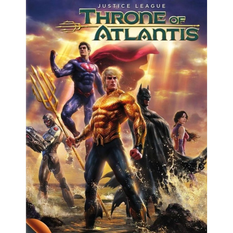 Dvd จัสติซลีก ศึกชิงบัลลังก์เจ้าสมุทร Justice League Throne Of Atlantis :  2015 #หนังการ์ตูน #การ์ตูนDc | Shopee Thailand