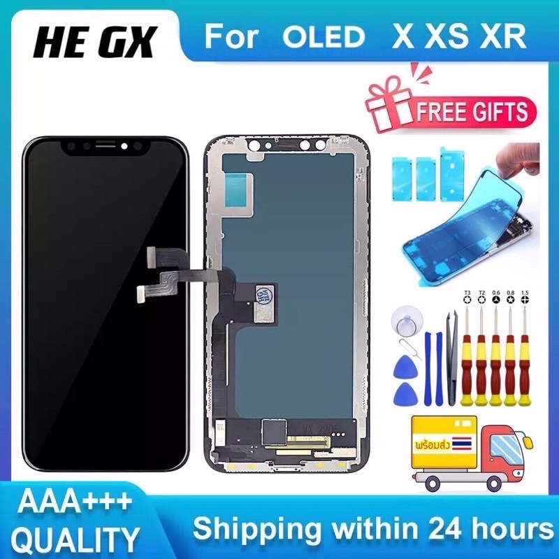 LCD Display​ จอ+ทัช หน้าจอ​ใช้สำหรับ iX XS XR XS Max xs max 11 11pro 11 pro max 12 12 Pro 12 mini OLED