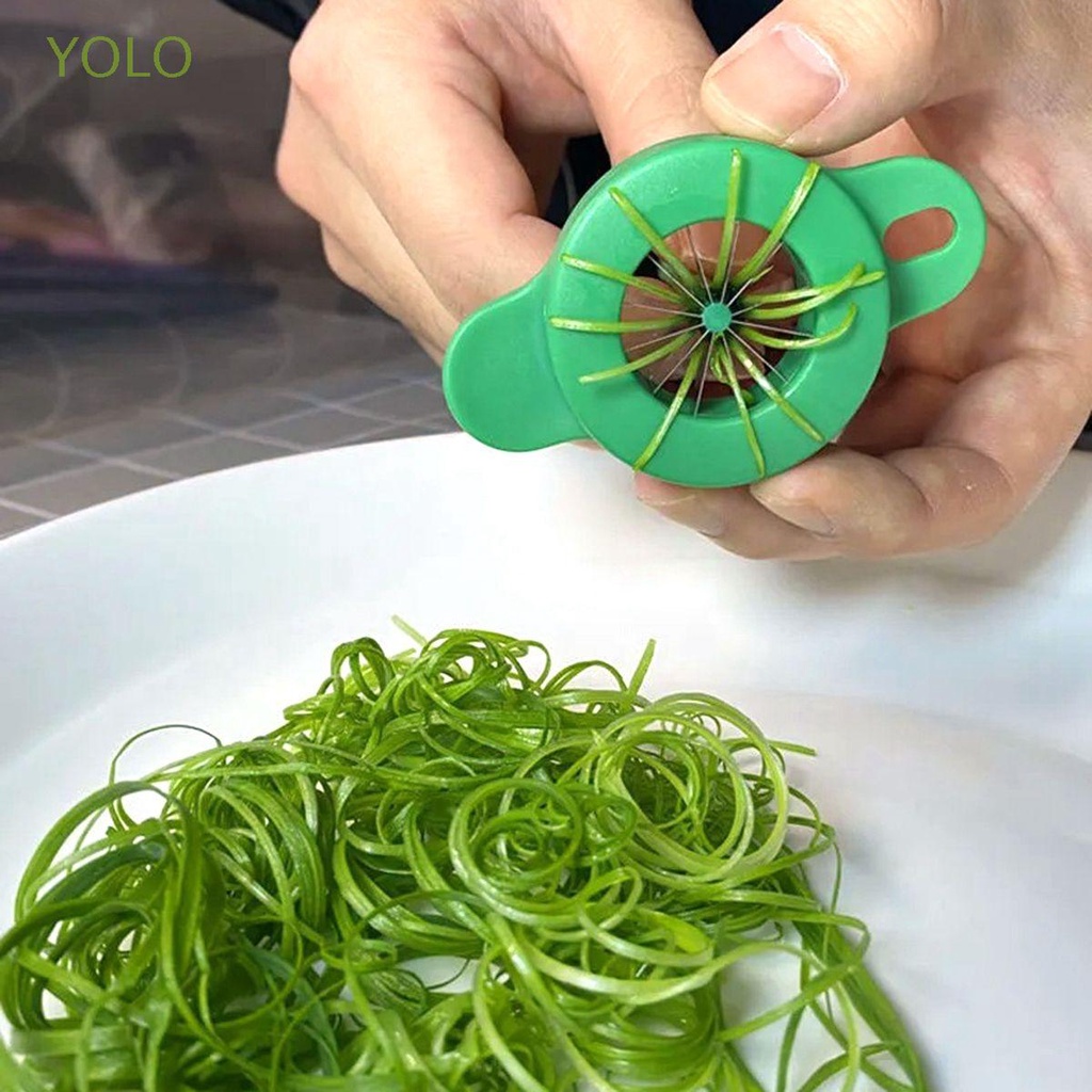Yolo เครื่องหั่นผัก หัวหอม สีเขียว สําหรับร้านอาหาร ห้องครัว