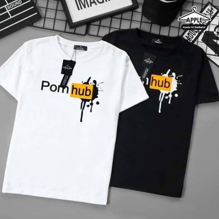 เสื้อยืดฟรีไซส์ สรีน Pornhub 🗣 ผ้าโปโล 100 % มี 5 สี ดำ/ขาว/เเดง/เหลือง/น้ำเงิน