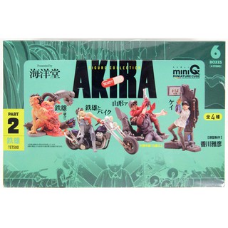 Kaiyodo Figurine miniQ AKIRA PART2 (1 Box 6 Pcs) 4537807022370