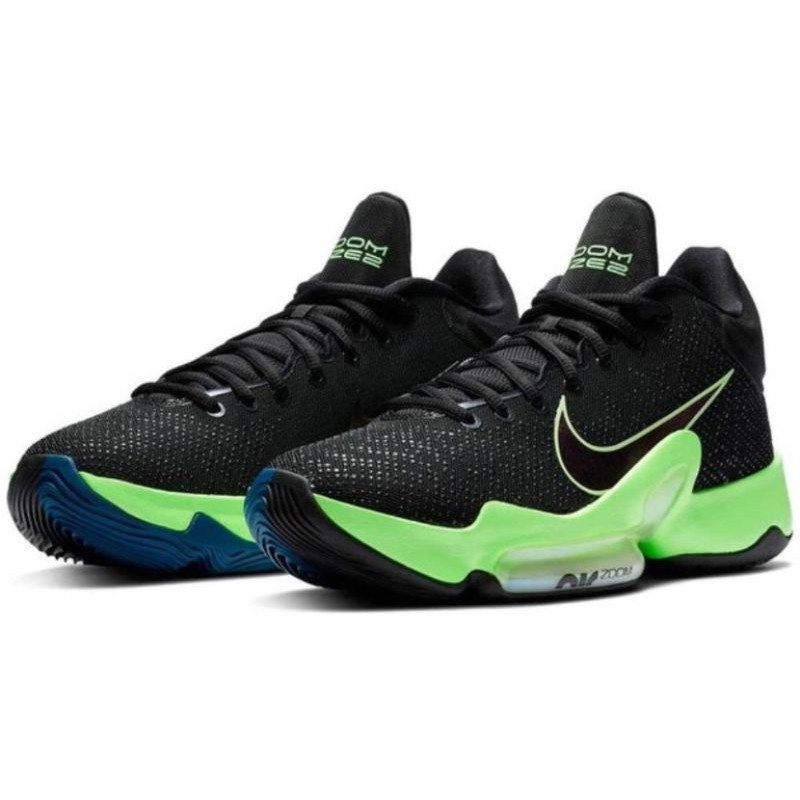 Nike Zoom Rize 2 Black/Volt รองเท้าบาสเกตบอล เจ้าเก่าลิขสิทธิ์แท้ กล่องป้ายครบ zoomrize2