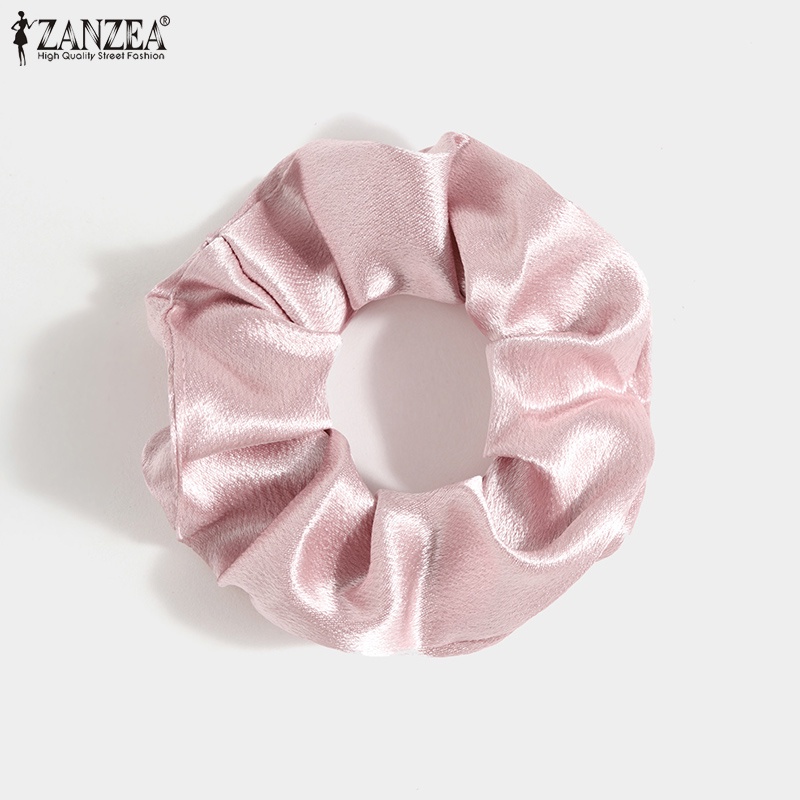 Women Fashion Solid Candy Color Party Fascinators Hair Elasitc Hair Ring — صورة 5