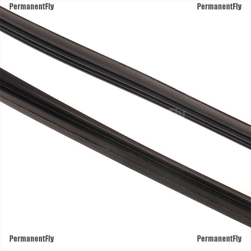 PermanentFly 2X 26'' 6mm universal silicone windshield wiper blade refill fit for car