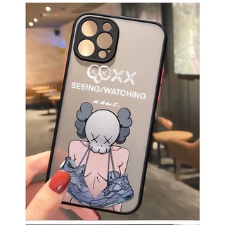 เคสโทรศัพท์มือถือ ซิลิโคน ป้องกันเต็มเครื่อง ลาย KAWS เรียบง่าย สําหรับ Samsung galaxy A30 A31 A32 A42 A50 A51 A52 5G mgd1