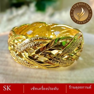 เครื่องประดับ แหวน (1 ชิ้น) แหวนผู้หญิง/แหวนผู้ชาย ขนาด 52-59