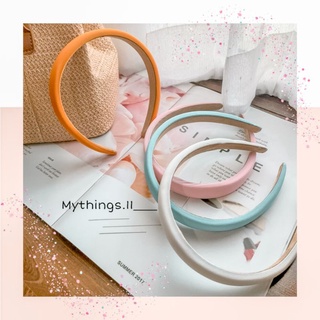 ที่คาดผมเกาหลี สี ขาว| ชมพู | ฟ้า | ส้ม [พร้อมส่ง]​