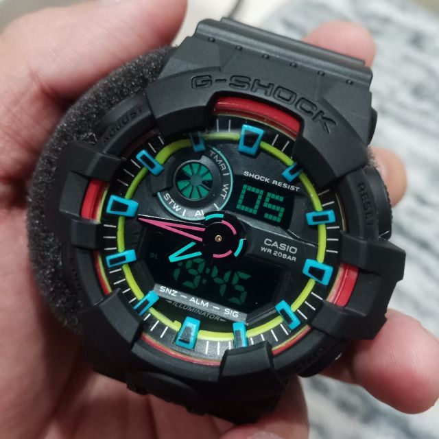 g shock wr20bar green