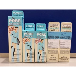 แท้💯%New Package‼️ไพรเมอร์ Benefit The Pore Fessional ขนาด 7.5ml และ22 ml