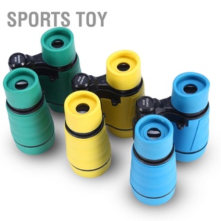 Sports Toy กล้องส่องทางไกลกล้องโทรทรรศน์ 4X30 ของเล่นกีฬาสําหรับเด็ก 3 สี