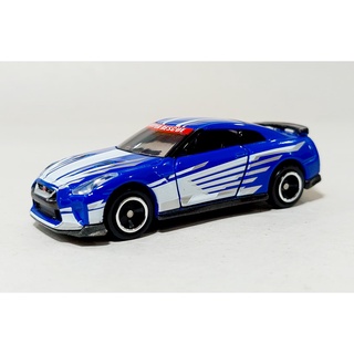 Unbox Tomica Nissan Skyline GT-R R35 Blue Wing Color Scale 1/62 ความยาวรถ 7.5 x กว้าง 3.0 x สูง 2.5 ซม ไม่มีกล่อง