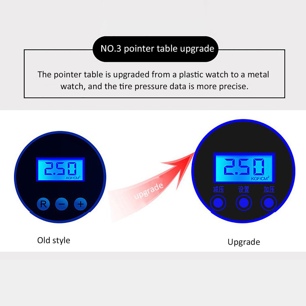 Tool Box Car Air Compressor Intelligent Tire Inflatable Pump 12V Portable Auto Tyre Inflator for Car Tire Tyre Inflator