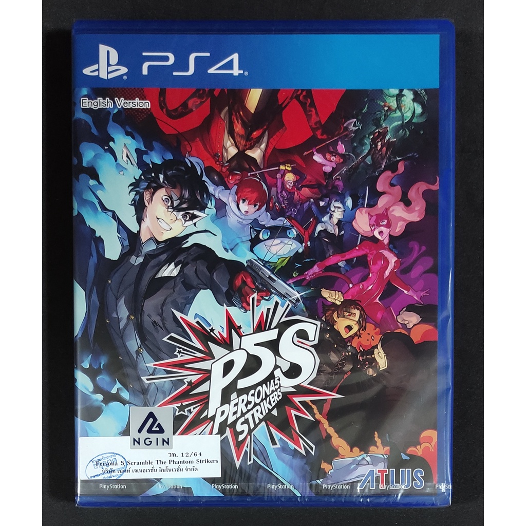 Persona 5 Scramble: The Phantom Strikers แผ่นแท้ PS4 ของใหม่ (Z3,ASIA)