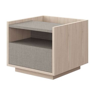 SB Design Square ตู้ข้างเตียง รุ่น Econi สีโอ๊คอ่อน (40x40x34 ซม.)