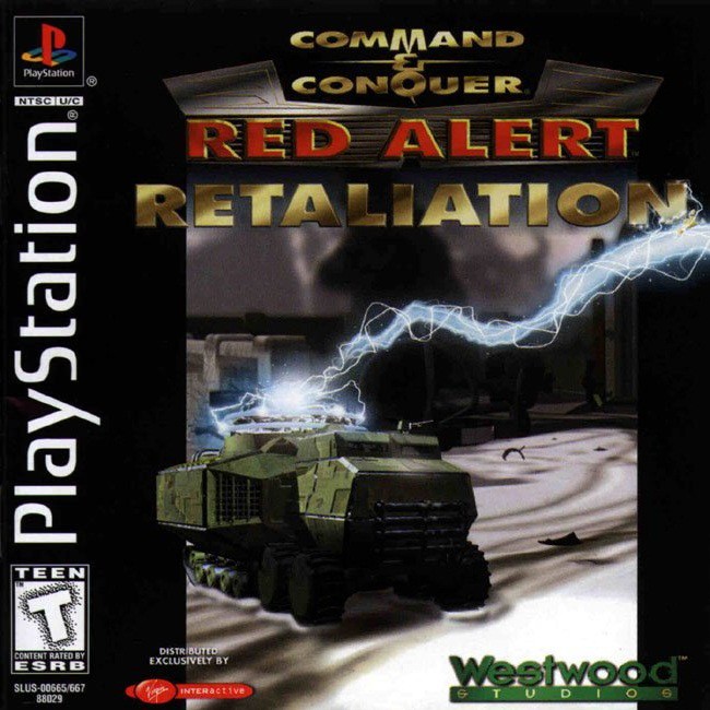 COMMAND & CONQUER RED ALERT RETALIATION [PS1 US : 2 Discs]