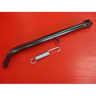 YAMAHA YZ125 YZ250 YZ360 YZ400 YZ465 WR155 KICK SIDE STAND &amp; SPRING "BLACK" (14")  // ขาตั้งกันล้ม ขาตั้งข้าง สปริง