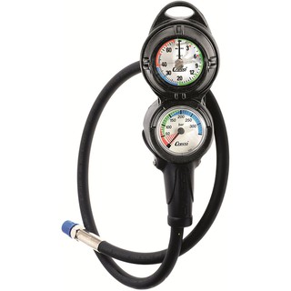 CRESSI CONSOLE PD2 PRESSURE+DEPTH GAUGE M/BAR-เกจ์วัดแรงดันและความลึก มาตรวัดแรงดันและความลึก