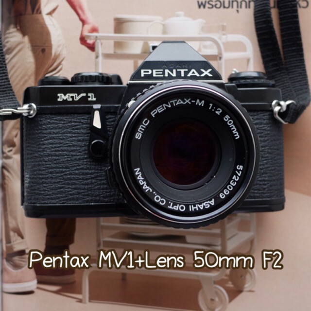 PENTAX MV1 + Lens 50mm f2 กล้องฟิล์ม กล้องฟิล์มจากญี่ปุ่น