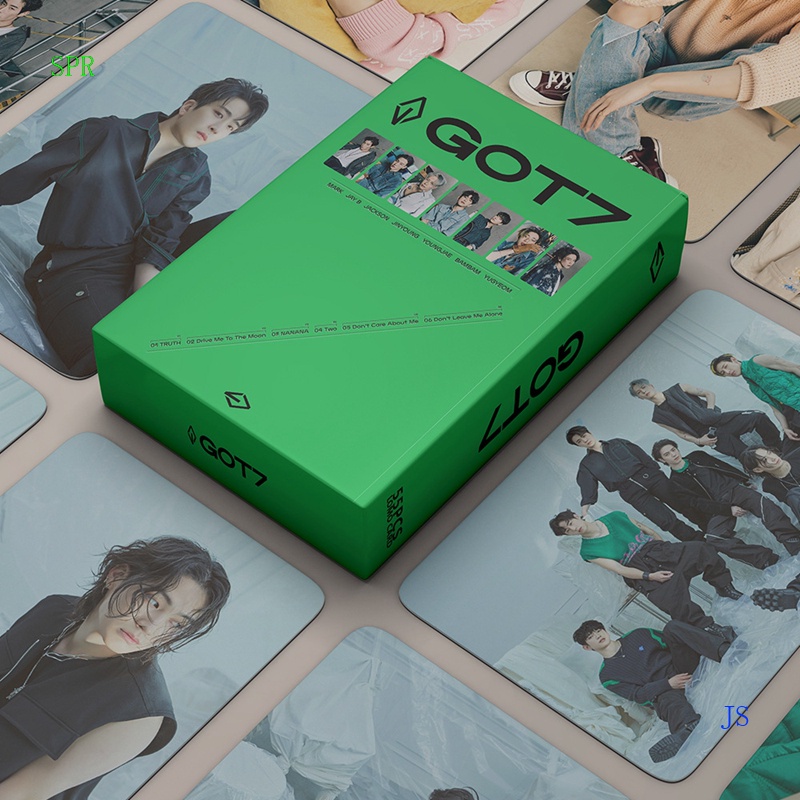 Spr โฟโต้การ์ด GOT 7 อัลบั้ม NANANA LOMO Card 《GOT7》 BAMBAM JB JinYoung Jackson Mark YoungJae YuGyeom 2022 55 ชิ้น ต่อชุด