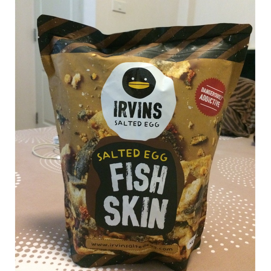 FISH SKIN SALTED EGG, IRVIN