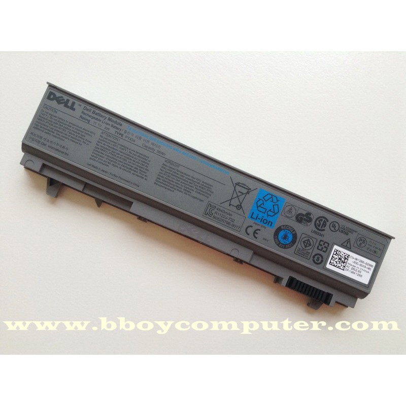 DELL Battery แบตเตอรี่ ของแท้ DELL LATITUDE E6400 E6410 E6500 E6510 E8400 PRECISION M2400 M4400 M450
