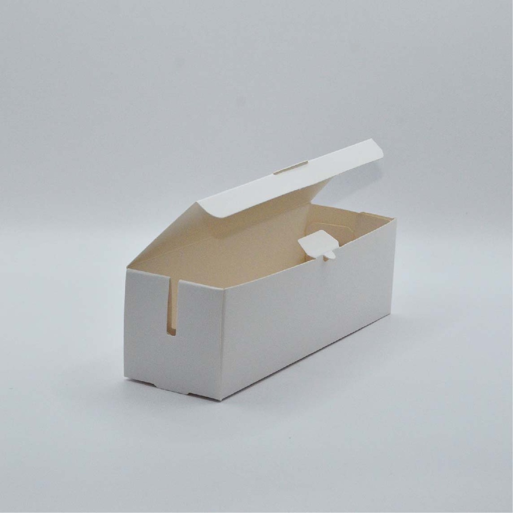 กล่องคอนด็อก คอร์นด็อก corndog กล่องใส่อาหาร กล่องมีฝา กล่องไส้กรอก แพ๊ก500/1000